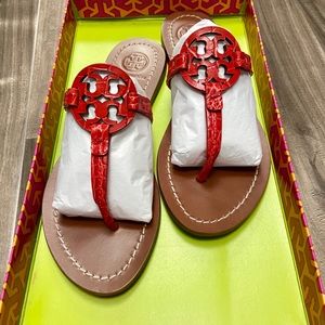 Tory Burch Mini Miller Gabriel Leather Sandals